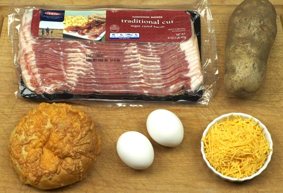 Hobbit Hole Breakfast Ingredients