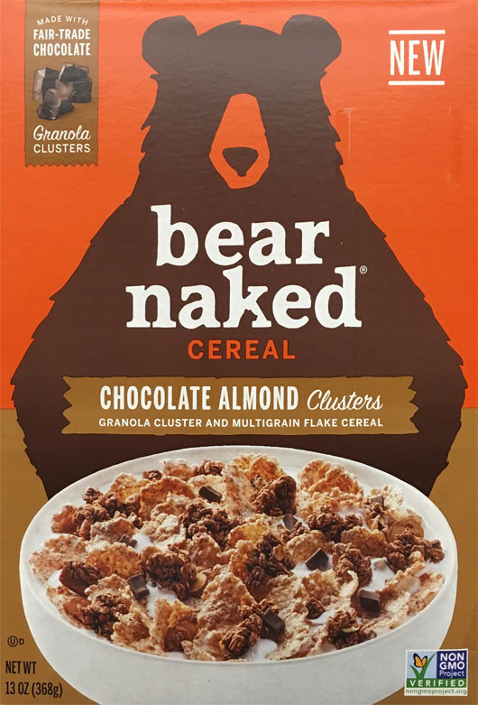 Bear Naked Chocolate Almond Clusters - Front