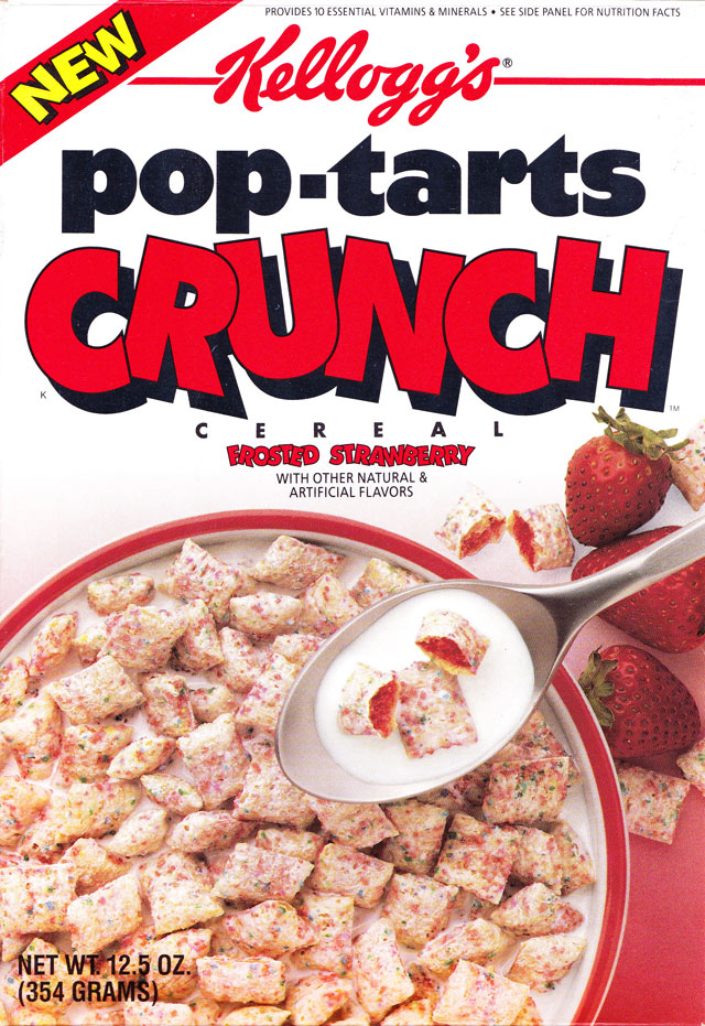 Frosted Strawberry Pop-Tarts Crunch