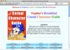 Topher's Breakfast Cereal Character Guide