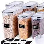 6 Piece Cereal Storage
