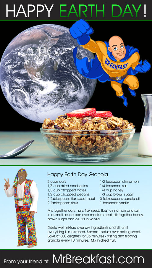 Happy Earth Day Granola