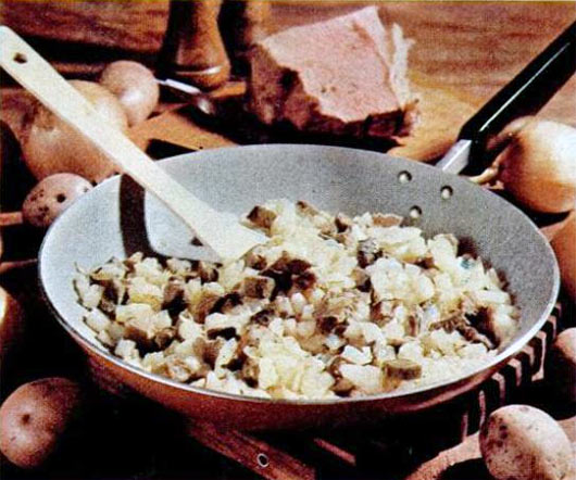 Sauted Roast Beef Hash (1978 Vintage Recipe)