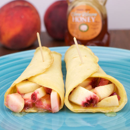 Low-Fat Honey Crepes