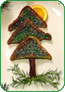 French Toast Christmas Trees