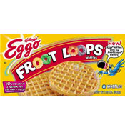 Eggo Froot Loops Waffles Review MrBreakfast com