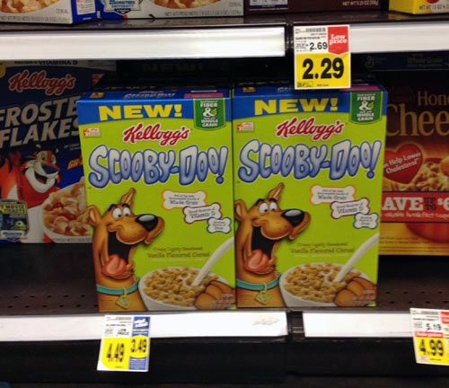 2013 Scooby-Doo! Cereal