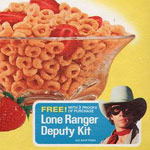 General Mills - Cheerios cereal box - Lone Ranger