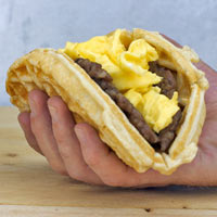 Recreating Taco Bell's Waffle Taco