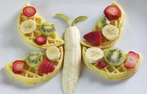 How To Make Waffle Butterflies