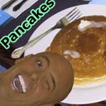 Blue Lemon Pancakes