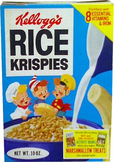 Rice Krispies: 1973 Rice Krispies Box