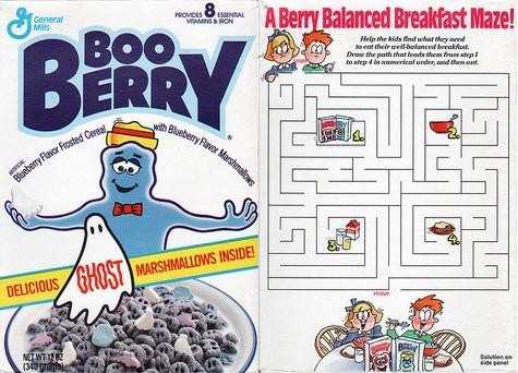 boo berry boo berry maze game box