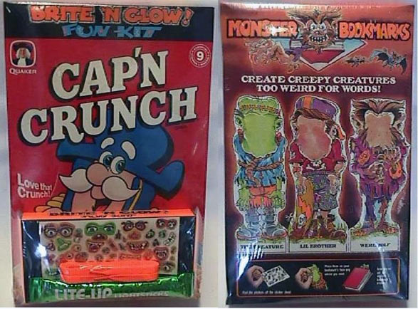 Cap'n Crunch: 1992 Cap'n Crunch Glow Kit Box