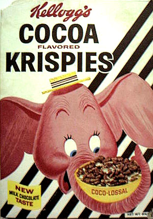 Image result for cocoa krispies coco the elephant